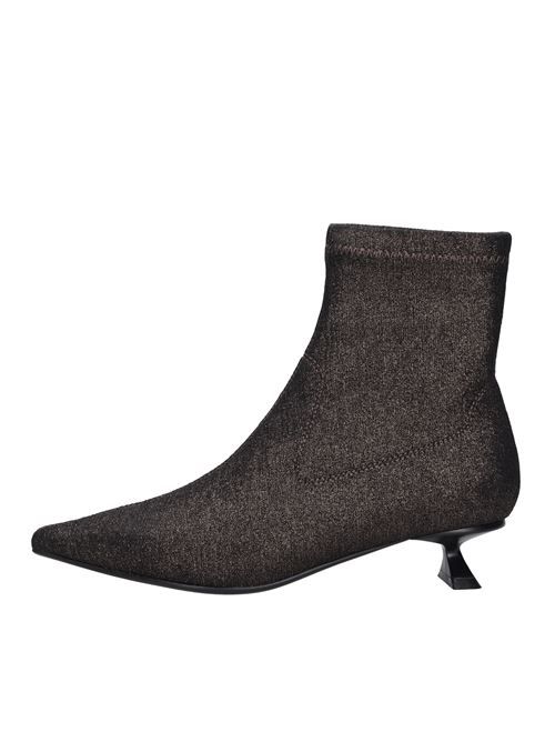 Stivaletti in tessuto elasticizzato. EMANUELLE VEE | 432M-508-17-TSHBRONZO